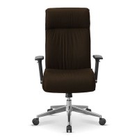 Dark 3D (Темно-коричневая экокожа) Кресло руководителя