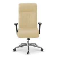 Dark 3D (Бежевая экокожа) Кресло руководителя