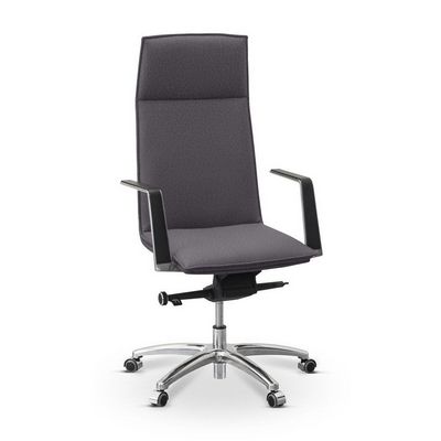 Соло (Серая ткань) Кресло руководителя