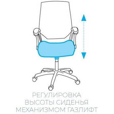 AL 750 (Экокожа айвори) Кресло руководителя