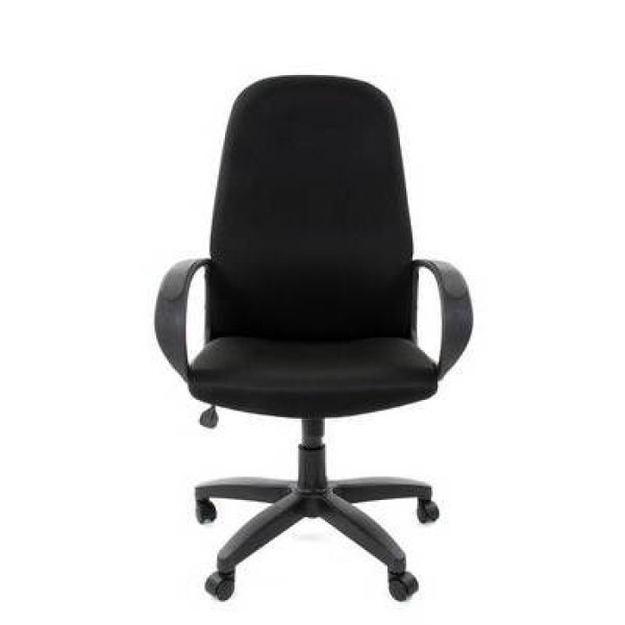 Chairman 279 Кресло руководителя в черной ткани TW-11