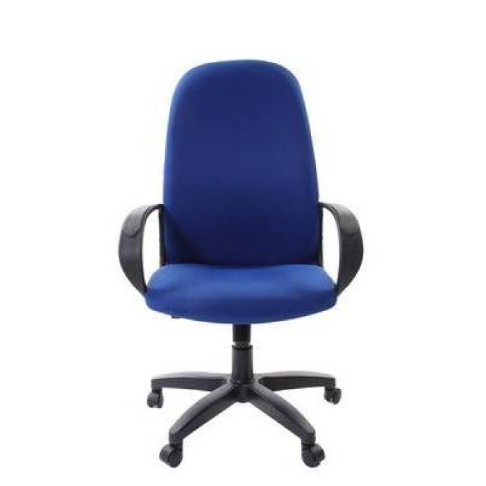 Chairman 279 Кресло руководителя в синей ткани TW-10