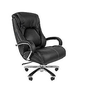 Chairman 402 (Кожа черная) Кресло руководителя