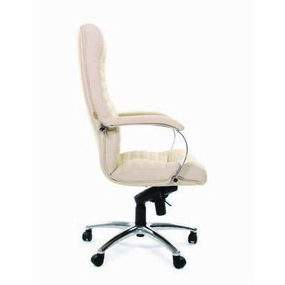 Chairman 480 Эко (Экокожа бежевая) Кресло руководителя