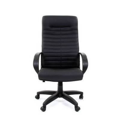 Chairman 480 LT (Экокожа черная) Кресло руководителя