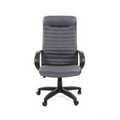 Chairman 480 LT (Экокожа серая) Кресло руководителя