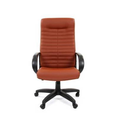 Chairman 480 LT (Экокожа коричневая) Кресло руководителя