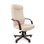 Chairman 480 WD (Экокожа бежевая) Кресло руководителя