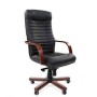 Chairman 480 WD (Экокожа черная) Кресло руководителя