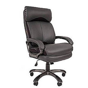 Chairman 505 (Экокожа серая/ткань TW-12) Кресло руководителя