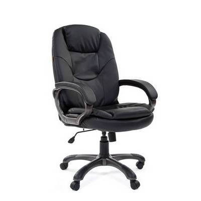 Chairman 668 (Экокожа черная) Кресло руководителя