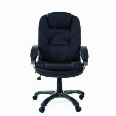 Chairman 668 (Экокожа черная) Кресло руководителя