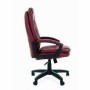 Chairman 668 LT (Экокожа коричневая) Кресло руководителя