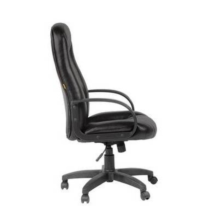 Chairman 685 Эко Кресло руководителя в черной экокоже