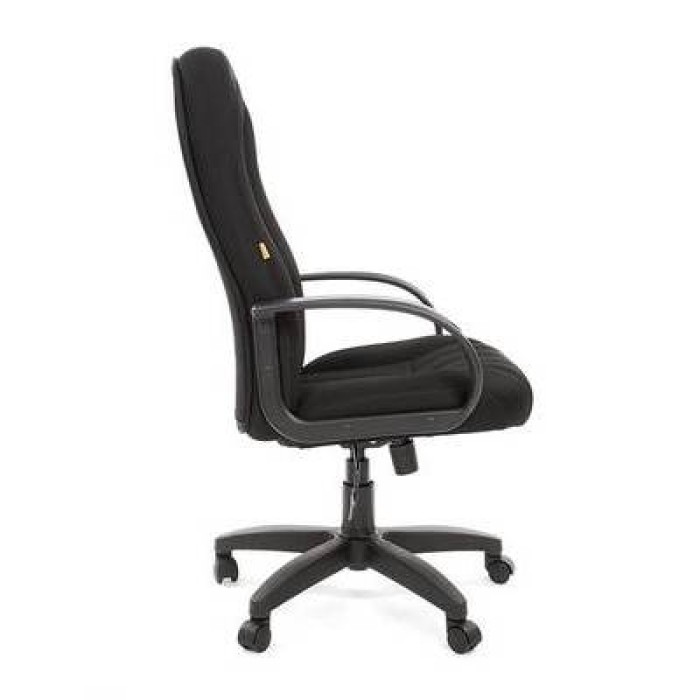 Chairman 685 Кресло руководителя в черной ткани TW-11