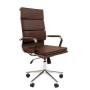 Chairman 750 (Экокожа коричневая) Кресло руководителя