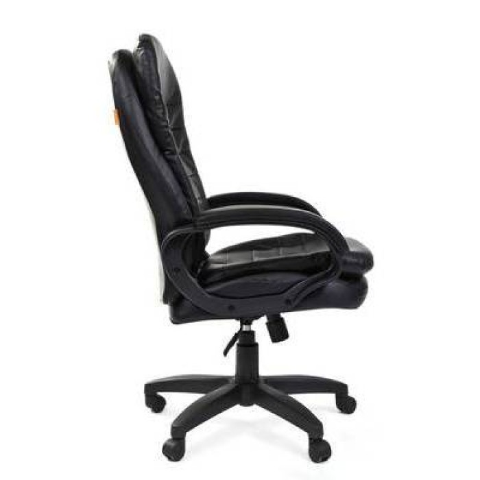 Chairman 795 LT Кресло руководителя в черной экокоже