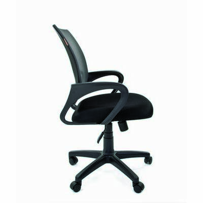 Chairman 696 Black (Ткань TW-11 черная/сетка серая) Офисное кресло