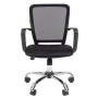Chairman 698 Chrome (Ткань TW-11 черная/сетка черная) Офисное кресло