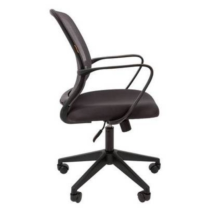 Chairman 698 Офисное кресло в серой TW-12 ткани с серой сеткой