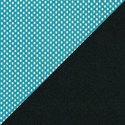 Chairman 696 LT (Ткань черная/сетка голубая) Офисное кресло