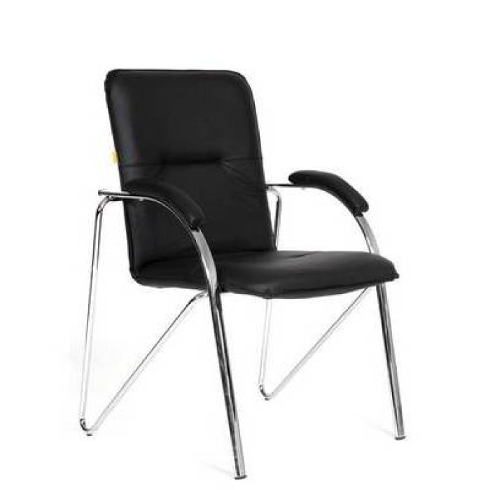 Chairman 850 конференц-кресло в черной экокоже
