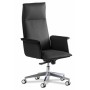 Epsilon Luxe A (Черная кожа) Кресло руководителя