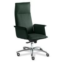 Epsilon Luxe A (Зеленая кожа) Кресло руководителя