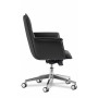 Epsilon Luxe B (Черная кожа) Кресло руководителя