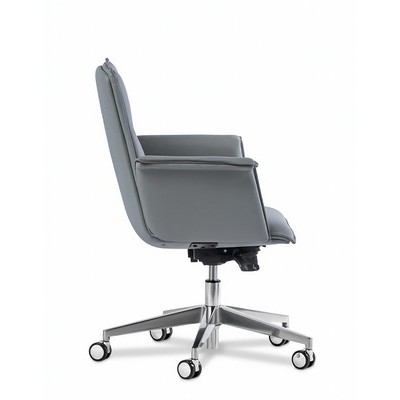 Epsilon Luxe B (Серая кожа) Кресло руководителя