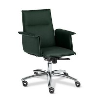 Epsilon Luxe B (Зеленая кожа) Кресло руководителя