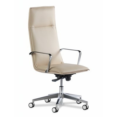 Epsilon S-Line A (Бежевая кожа) Кресло руководителя
