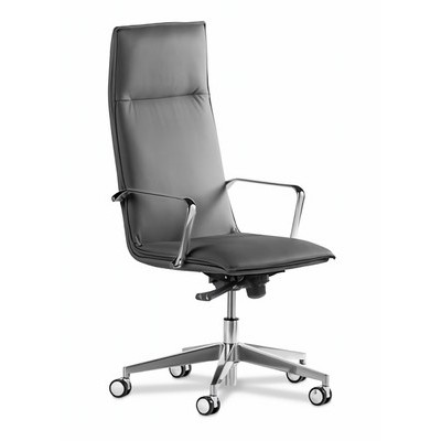 Epsilon S-Line A (Черная кожа) Кресло руководителя