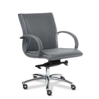 Laguna B (Серая кожа) Кресло руководителя