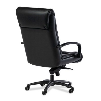 Paris Black A (Черная кожа) Кресло руководителя