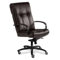 Paris Black A (Коричневая кожа) Кресло руководителя