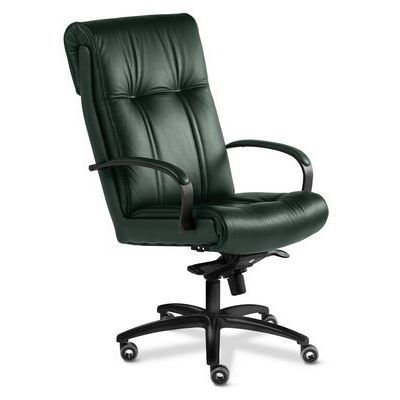 Paris Black A (Зеленая кожа) Кресло руководителя