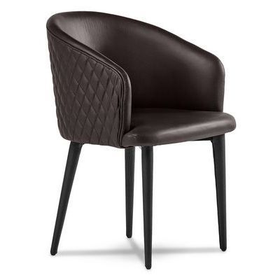 Ruan D metall (Коричневая кожа) Конференц-кресло