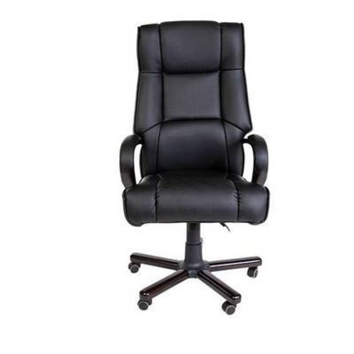 Chair A Кресло руководителя в черной экокоже
