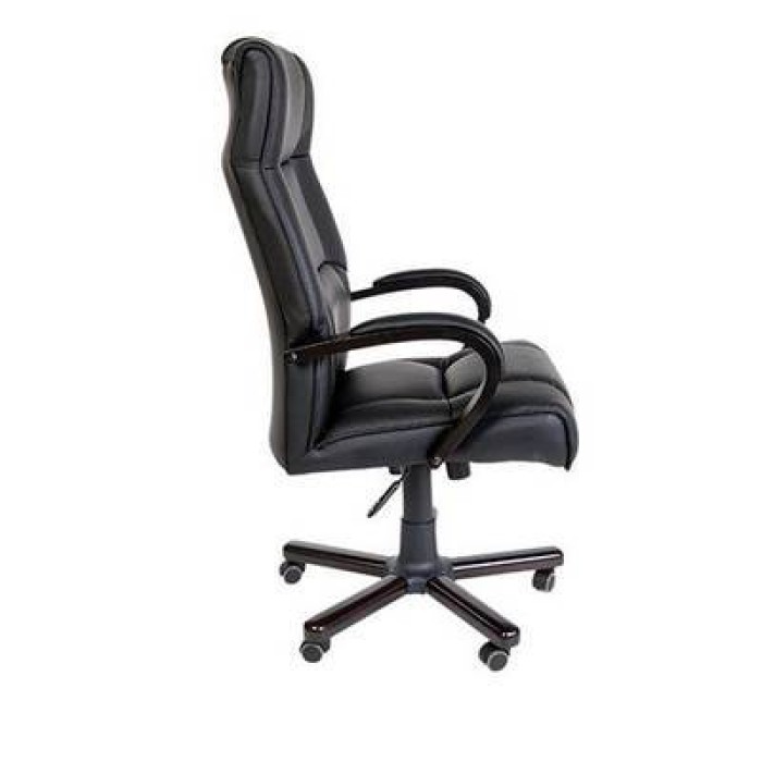 Chair A Кресло руководителя в черной экокоже
