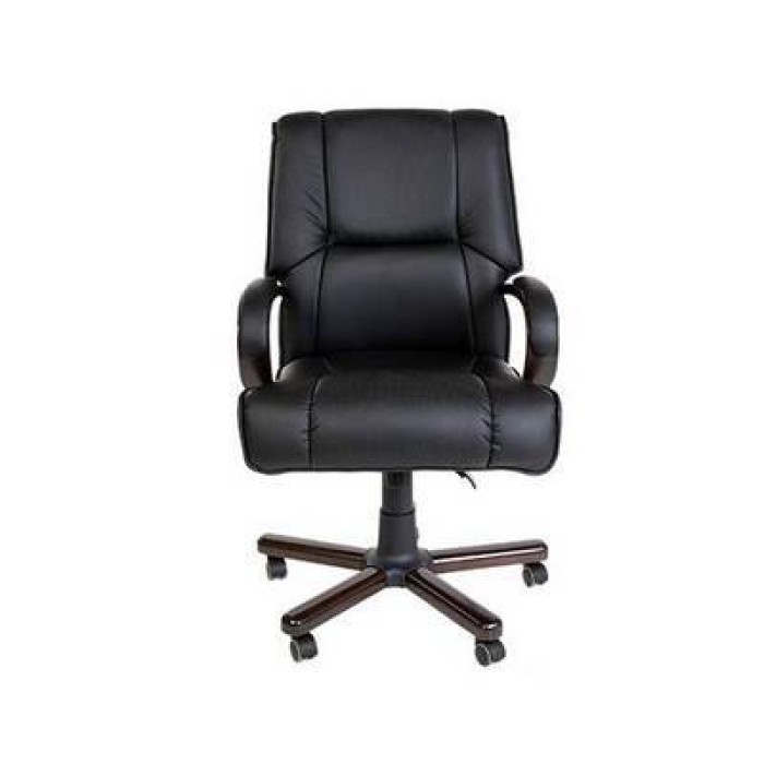 Chair B Кресло руководителя в черной экокоже