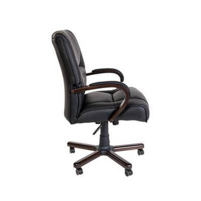 Chair B Кресло руководителя в черной экокоже