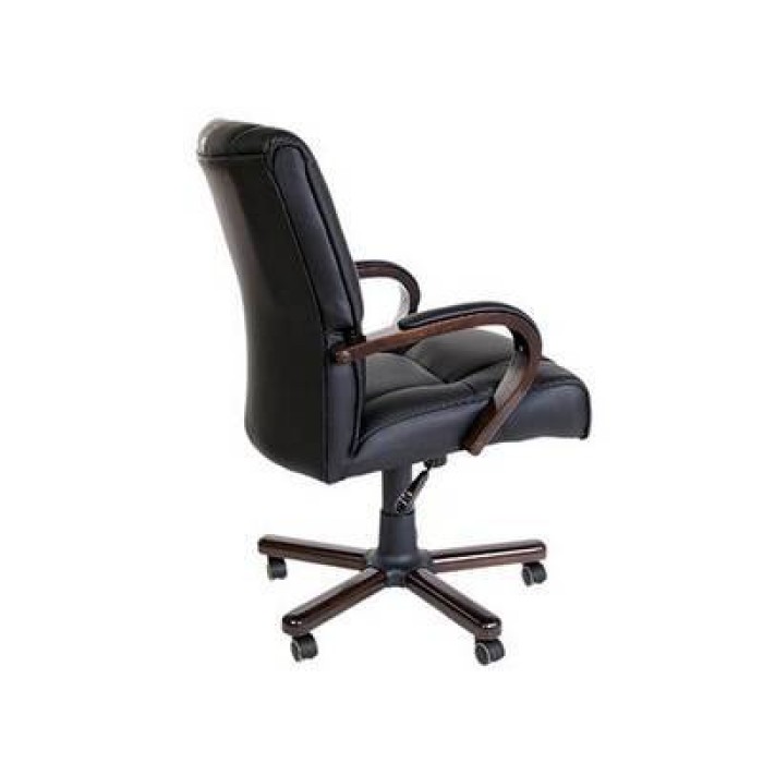 Chair B Кресло руководителя в черной экокоже