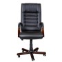 Myra A (Натуральная кожа черная) Кресло руководителя