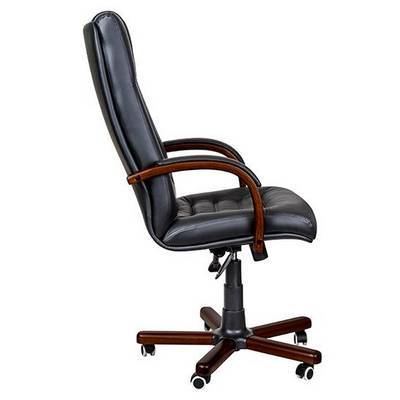 Myra A (Натуральная кожа черная) Кресло руководителя