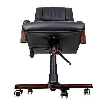 Myra A (Натуральная кожа черная) Кресло руководителя