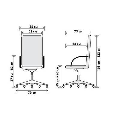Myra B (Натуральная кожа черная) Кресло руководителя