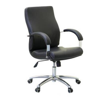 Tatra B (Экокожа черная) Кресло руководителя