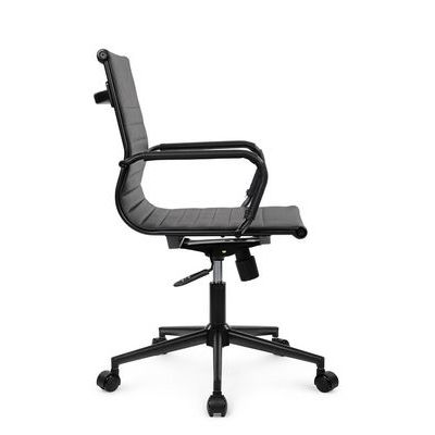 РВ Чейр Хьюго RCH 6002-2SEB (Черный/Черный металл) Кресло руководителя