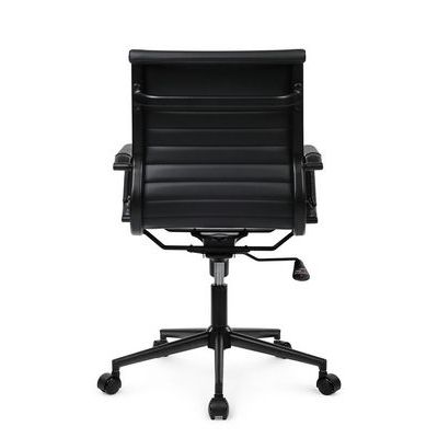 РВ Чейр Хьюго RCH 6002-2SEB (Черный/Черный металл) Кресло руководителя